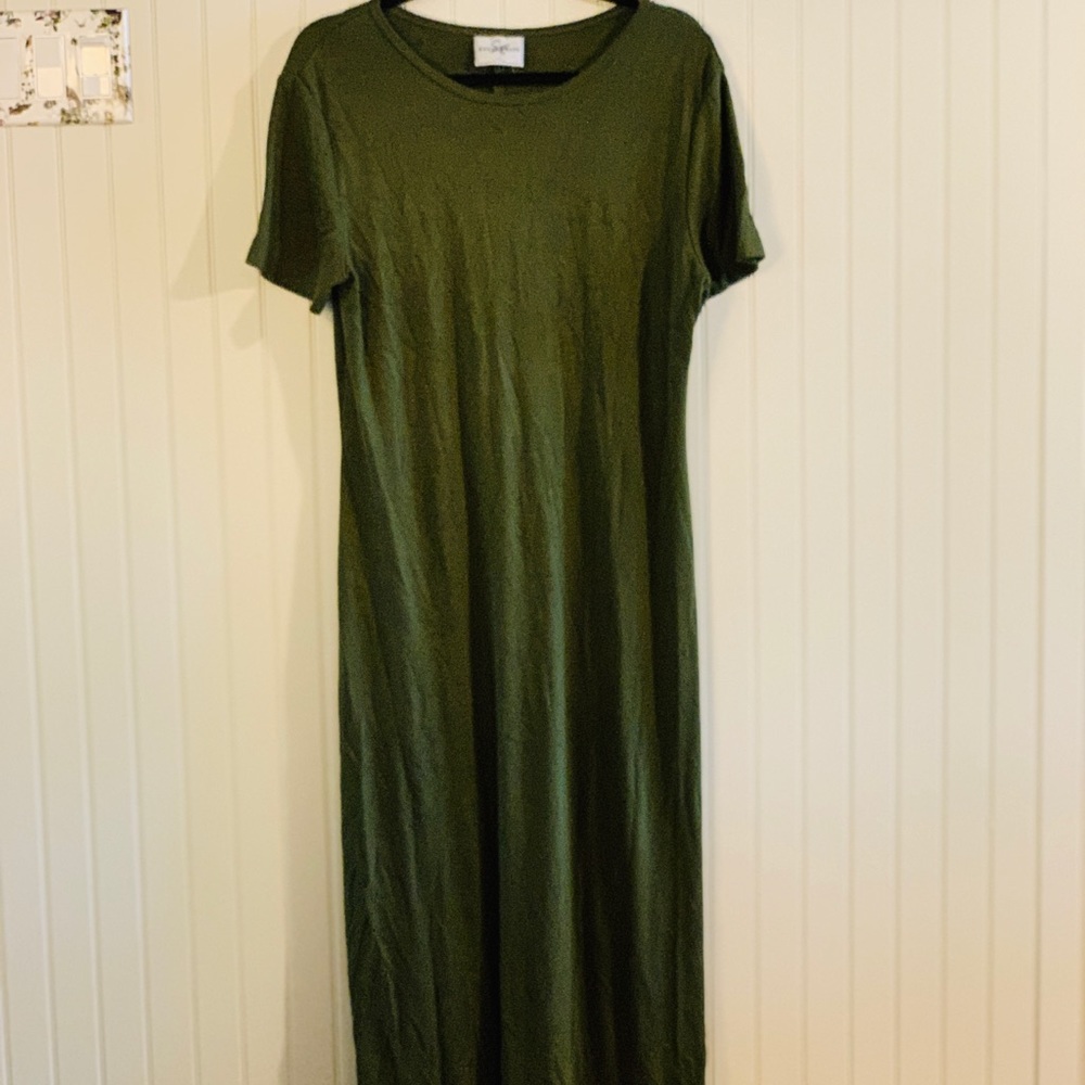 Vintage t-shirt maxi dress